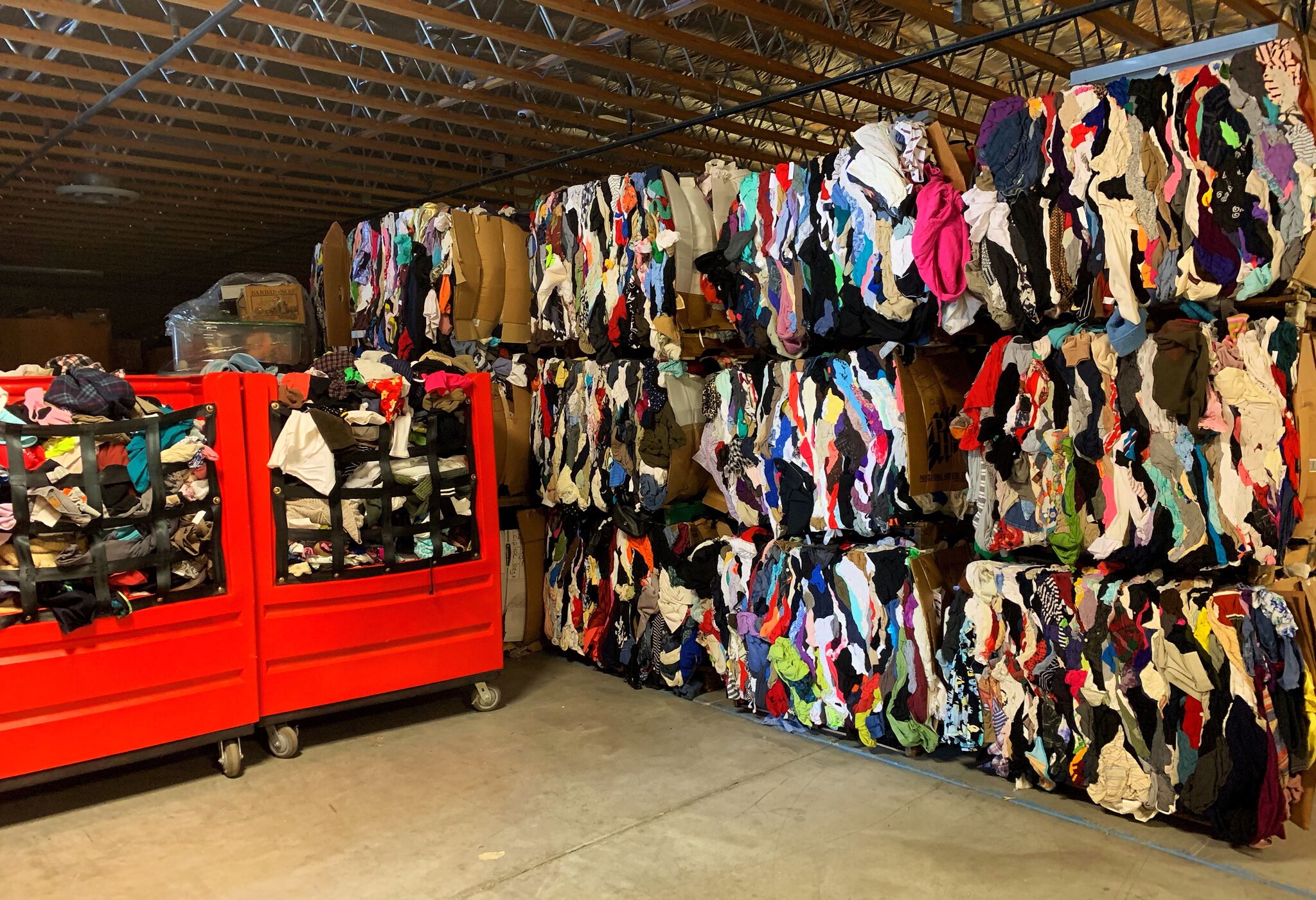 Mixed Rags Finding a 2nd, 3rd or Even 4th Use for Clothing Bank & Vogue